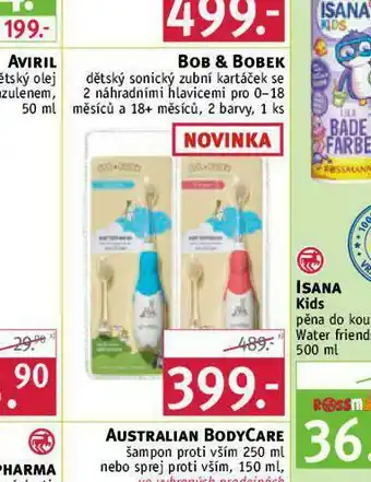 Rossmann Dětský sonický zubní kartáček nabídka