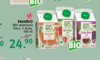 Rossmann Enerbio bio zeleninová šťáva nabídka