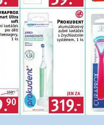 Rossmann Peokudent akumulátorový zubní kartáček nabídka
