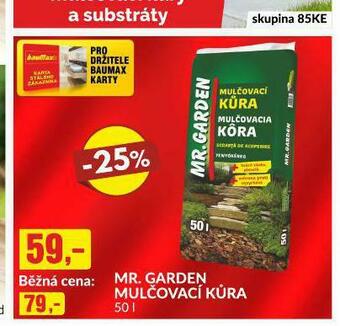 Mr. garden mulčovací kůra
