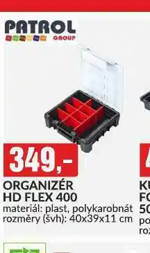 Baumax Organizér dh flex 400 nabídka
