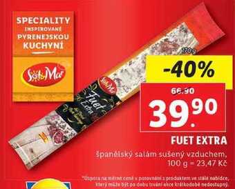Lidl Fuet extra, 170 g nabídka