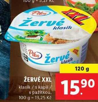 Lidl Žervé xxl, 120 g nabídka