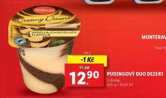 Lidl Pudingový duo dezert, 150 g nabídka