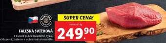 Lidl Falešná svíčková, cena za 1 kg nabídka