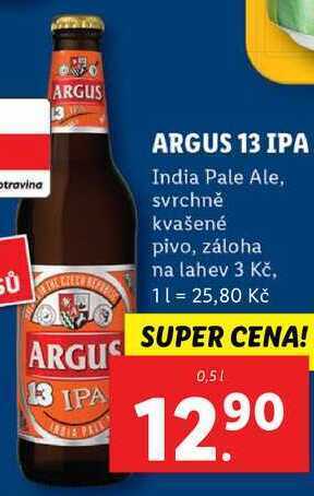 Argus 13 ipa, 0,5 l