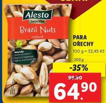 Lidl Para ořechy, 200 g nabídka