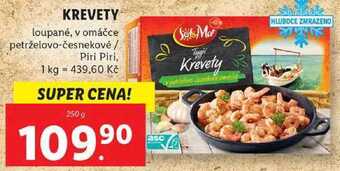 Lidl Krevety, 250 g nabídka