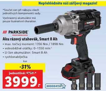 Lidl Aku rázový utahovák, smart 8 ah nabídka