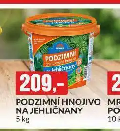 Baumax Podzimní hnojivo na jehličnany nabídka