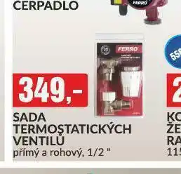 Baumax Sada termostatických ventilů nabídka