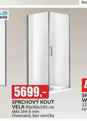 Baumax Sprchový kout vela nabídka