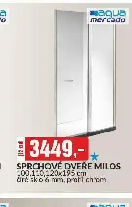 Baumax Sprchové dveře milos nabídka