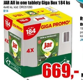 EVA JAR All in one tablety Giga Box 184 ks nabídka