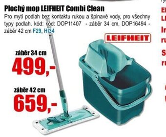 EVA Plochý mop LEIFHEIT Combi Clean nabídka