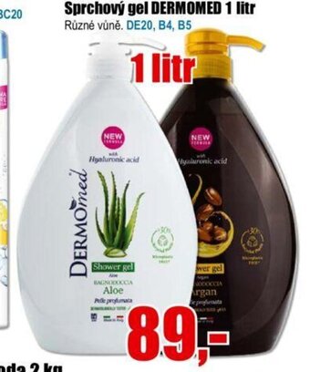 EVA Sprchový gel DERMOMED 1 litr nabídka