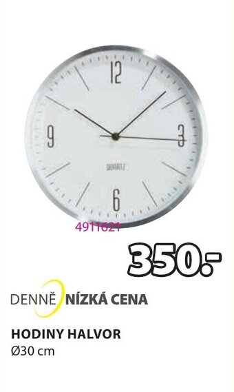 JYSK HODINY HALVOR nabídka