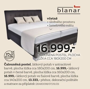 XXXLutz Čalouněná postel, nabídka