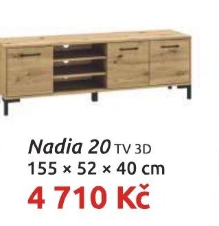 Orfa Nábytek Nadia 20 TV 3D 155 x 52 x 40 cm nabídka