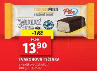 Lidl Tvarohová tyčinka, 40 g nabídka