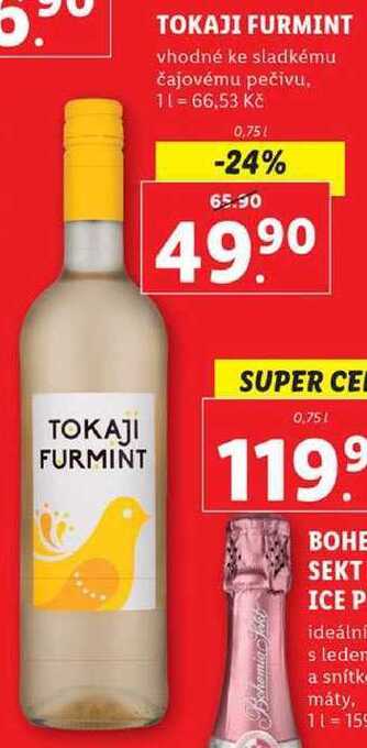 Lidl Tokaji furmint, 0,75 l nabídka