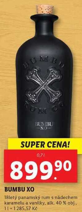 Lidl Bumbu xo, 0,7 l nabídka