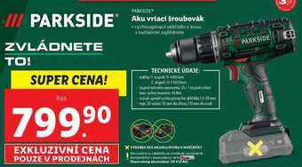 Lidl Aku vrtací šroubovák nabídka