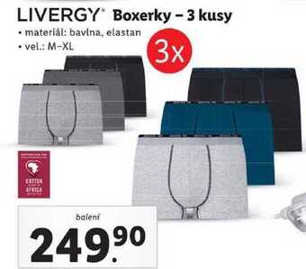 Boxerky - 3 kusy
