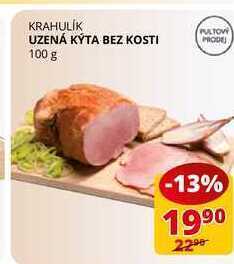 Flop Uzená kýta bez kosti 100 g nabídka
