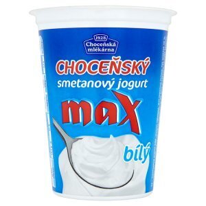 Flop Choceňská mlékárna choceňský smetanový jogurt max bílý 380g nabídka