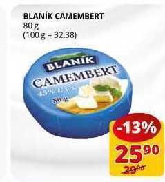Flop Blaník camembert 80 g nabídka