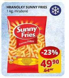 Flop Hranolky sunny fries 1 kg nabídka
