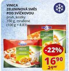Flop Vinica zeleninová směs pod svíčkovou pruh, kostky 350 g nabídka