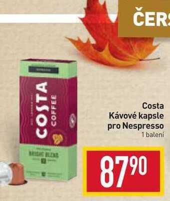 Billa Costa kávové kapsle pro nespresso 1 balení nabídka