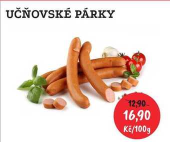 RABBIT řeznictví Učňovské párky 100g nabídka