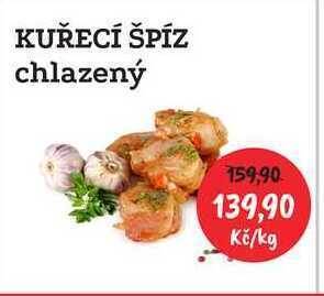 RABBIT řeznictví Kuřecí špíz chlazený 1kg nabídka