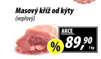 ZEMAN Masový kříž od kýty (vepřový), 1 kg nabídka