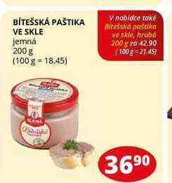 Flop Bítešská paštika ve skle jemná 200 g nabídka