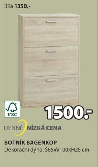 JYSK BOTNÍK BAGENKOP nabídka