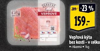 Albert Vepřová kýta bez kosti - v celku nabídka