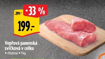 Albert Vepřová panenská svíčková v celku nabídka