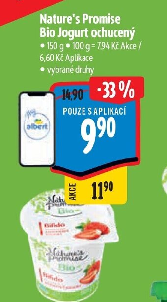 Albert Nature's Promise Bio Jogurt ochucený nabídka