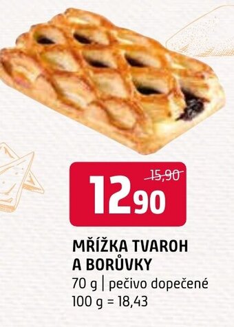 Terno MŘÍŽKA TVAROH A BORŮVKY nabídka