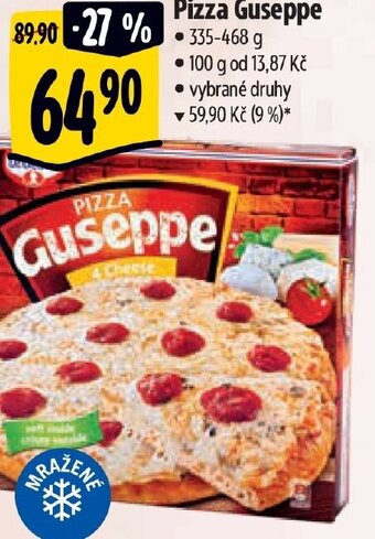 Albert Pizza Guseppe nabídka
