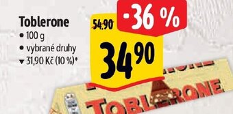 Albert Toblerone nabídka