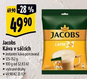 Albert Jacobs Káva v sáčcích nabídka