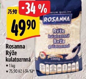 Albert Rosanna Rýže kulatozrnná nabídka