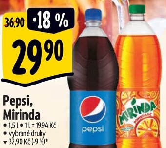 Albert Pepsi, Mirinda nabídka