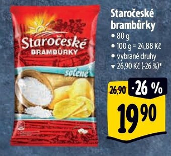 Albert Staročeské brambůrky nabídka