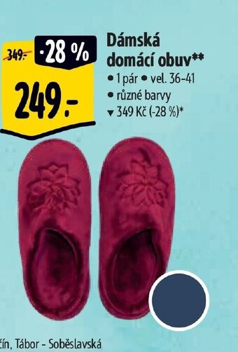 Albert Dámská domácí obuv nabídka
